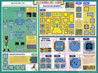 Mapa Zelda link to the past